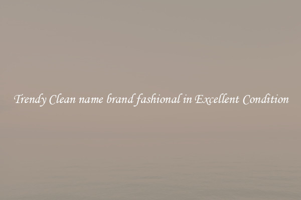Trendy Clean name brand fashional in Excellent Condition